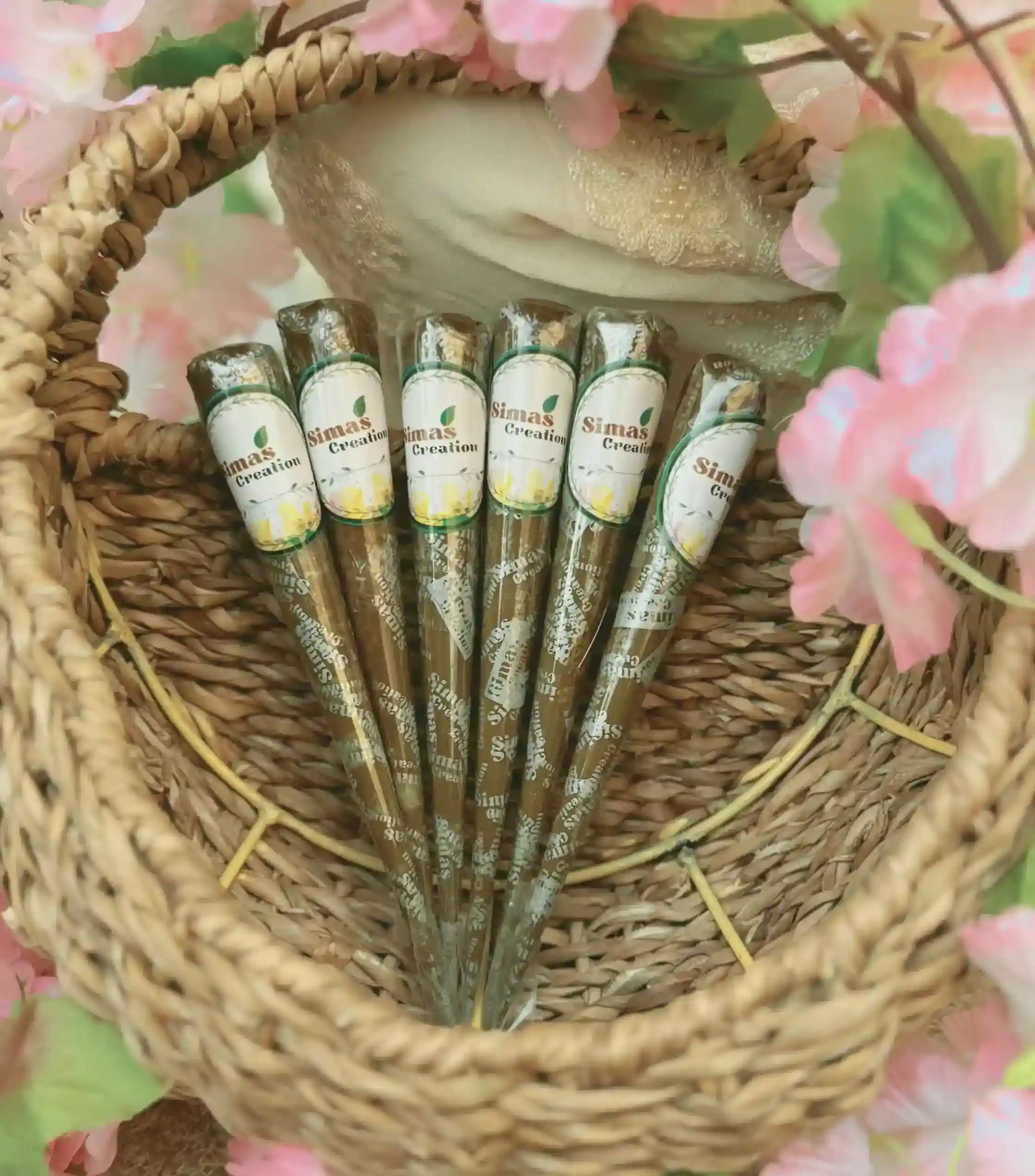 100% organic mehendi cone